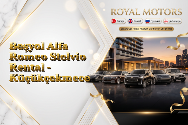 Beşyol Alfa Romeo Stelvio Rental - Küçükçekmece
