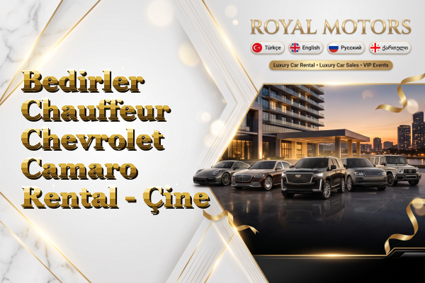 Bedirler Chauffeur Chevrolet Camaro Rental - Çine