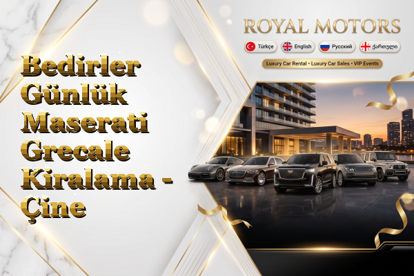 Bedirler Günlük Maserati Grecale Kiralama - Çine