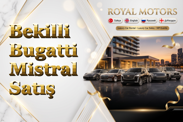 Bekilli Bugatti Mistral Satış