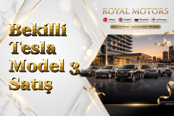 Bekilli Tesla Model 3 Satış