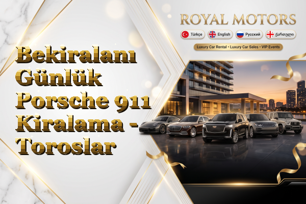 Bekiralanı Günlük Porsche 911 Kiralama - Toroslar