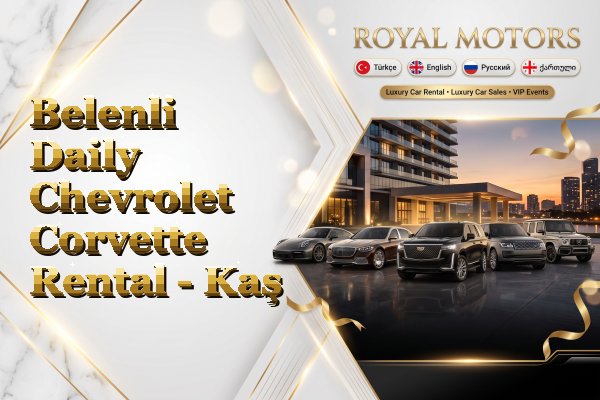 Belenli Daily Chevrolet Corvette Rental - Kaş