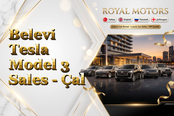 Belevi Tesla Model 3 Sales - Çal