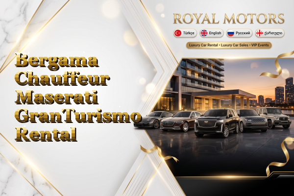 Bergama Chauffeur Maserati GranTurismo Rental