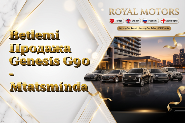Betlemi Продажа Genesis G90 - Mtatsminda