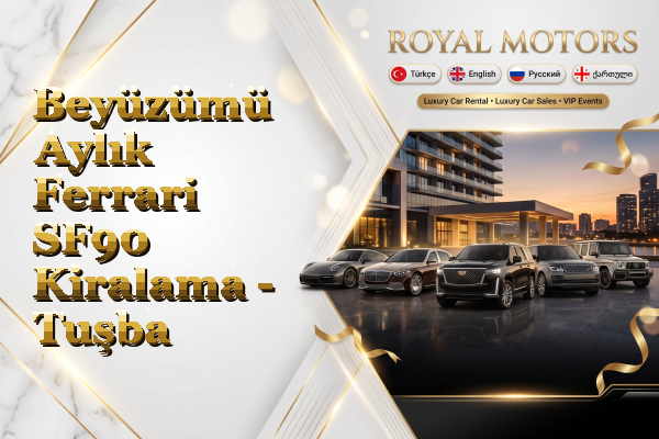 Beyüzümü Aylık Ferrari SF90 Kiralama - Tuşba