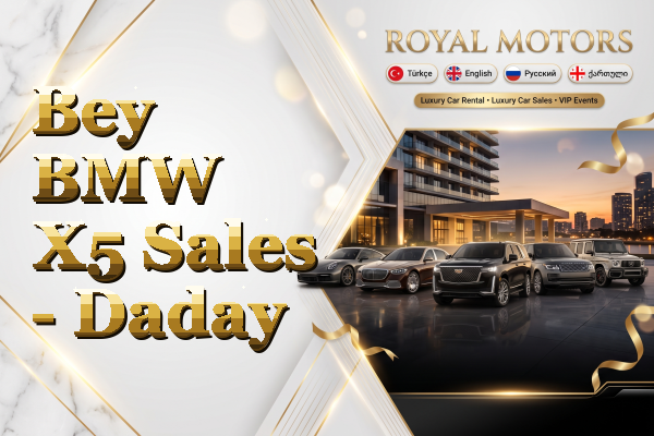 Bey BMW X5 Sales - Daday