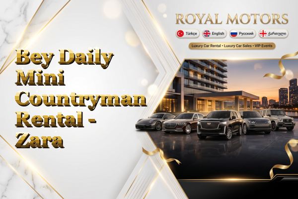 Bey Daily Mini Countryman Rental - Zara