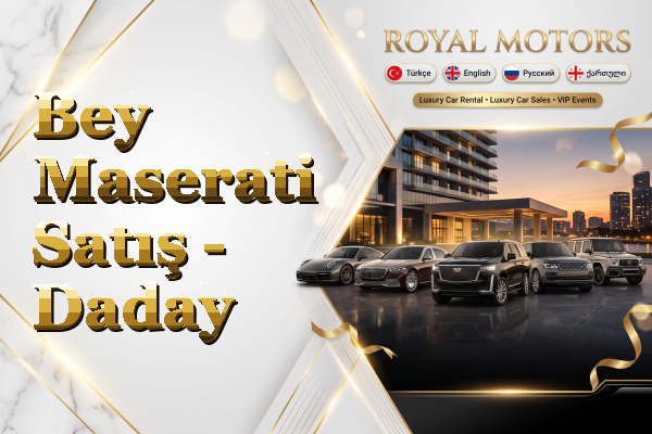 Bey Maserati Satış - Daday