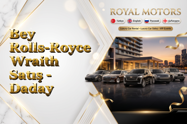 Bey Rolls-Royce Wraith Satış - Daday