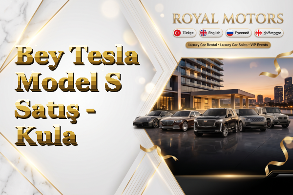 Bey Tesla Model S Satış - Kula