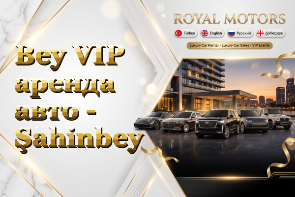 Bey VIP аренда авто - Şahinbey