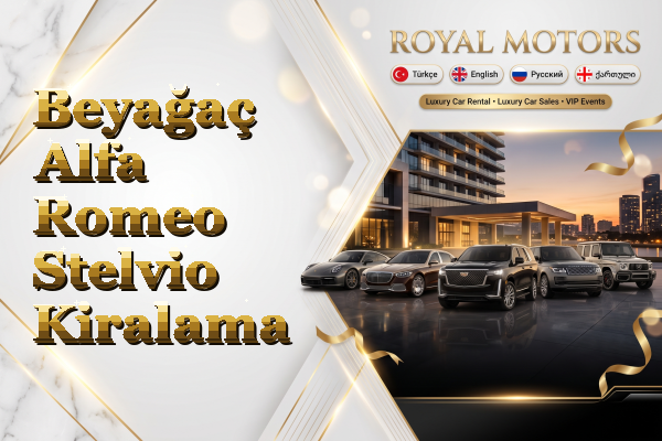 Beyağaç Alfa Romeo Stelvio Kiralama