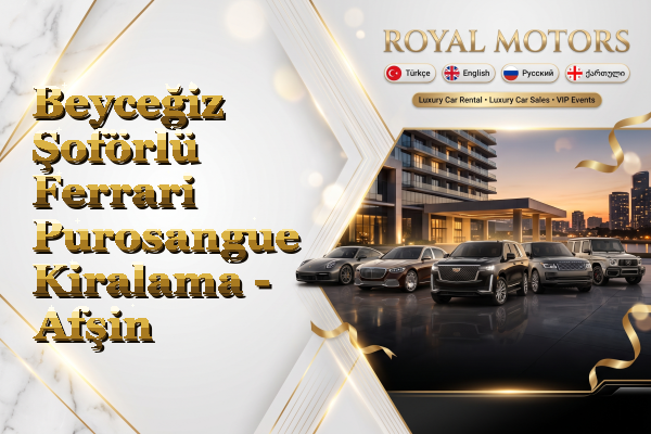 Beyceğiz Şoförlü Ferrari Purosangue Kiralama - Afşin