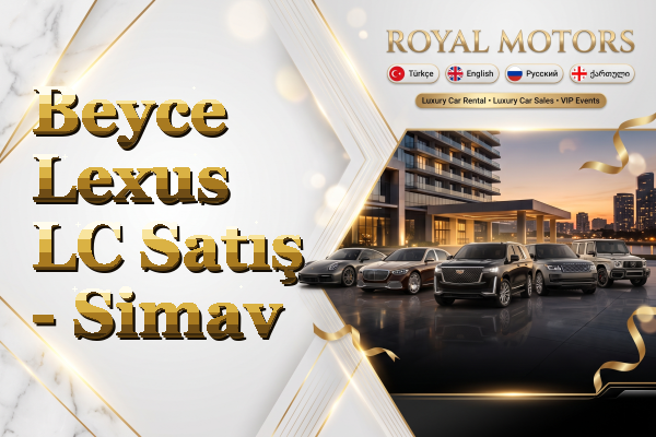 Beyce Lexus LC Satış - Simav
