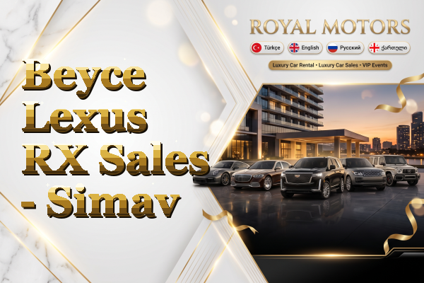 Beyce Lexus RX Sales - Simav