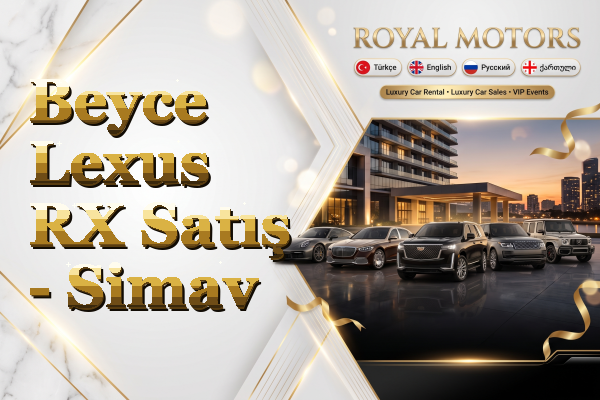Beyce Lexus RX Satış - Simav