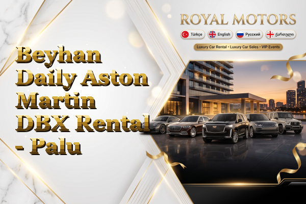 Beyhan Daily Aston Martin DBX Rental - Palu