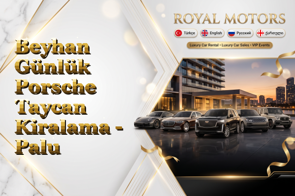 Beyhan Günlük Porsche Taycan Kiralama - Palu