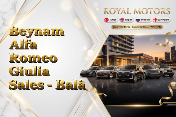 Beynam Alfa Romeo Giulia Sales - Balâ