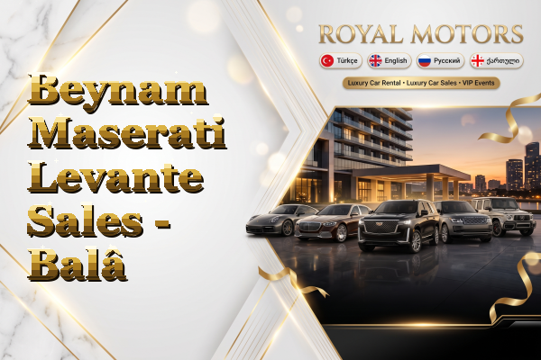 Beynam Maserati Levante Sales - Balâ