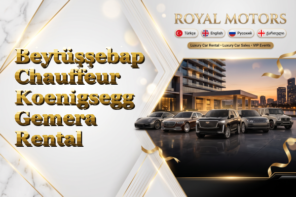Beytüşşebap Chauffeur Koenigsegg Gemera Rental