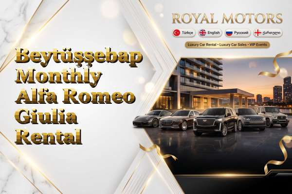 Beytüşşebap Monthly Alfa Romeo Giulia Rental