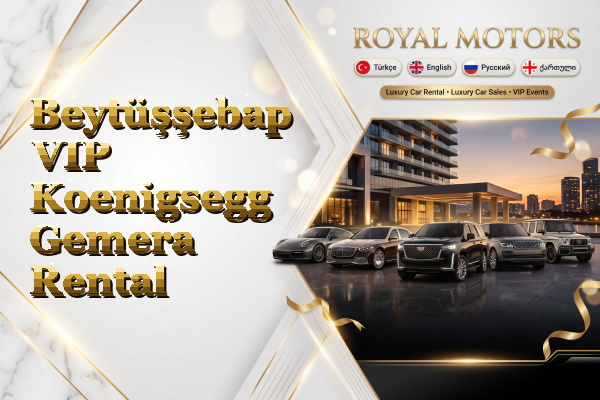 Beytüşşebap VIP Koenigsegg Gemera Rental