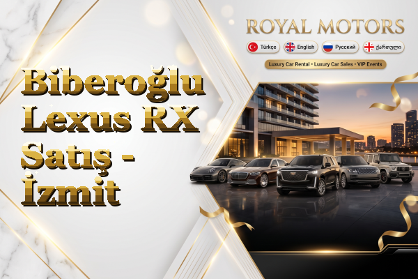 Biberoğlu Lexus RX Satış - İzmit