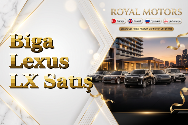 Biga Lexus LX Satış