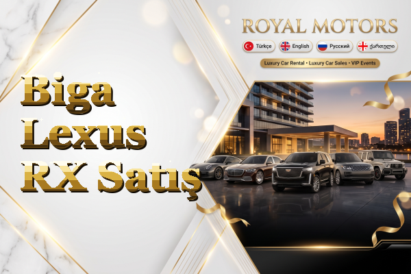 Biga Lexus RX Satış