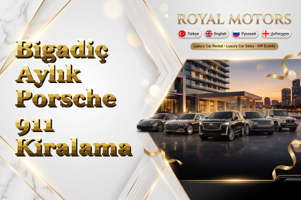 Bigadiç Aylık Porsche 911 Kiralama