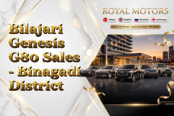 Bilajari Genesis G80 Sales - Binagadi District