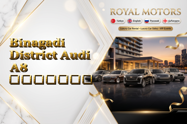 Binagadi District Audi A8 გაყიდვა