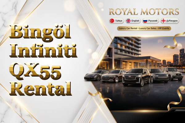 Bingöl Infiniti QX55 Rental