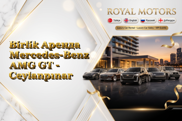 Birlik Аренда Mercedes-Benz AMG GT - Ceylanpınar