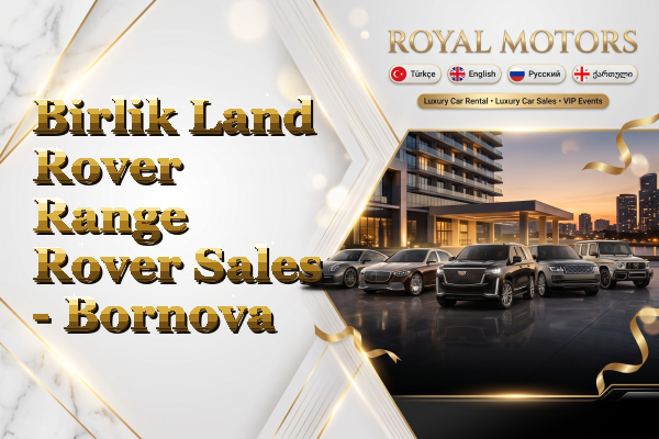 Birlik Land Rover Range Rover Sales - Bornova