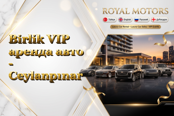 Birlik VIP аренда авто - Ceylanpınar