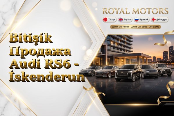 Bitişik Продажа Audi RS6 - İskenderun