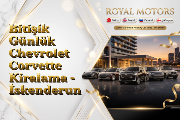 Bitişik Günlük Chevrolet Corvette Kiralama - İskenderun