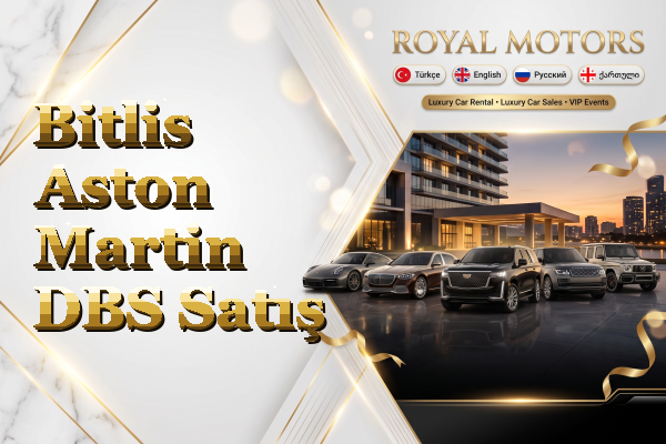 Bitlis Aston Martin DBS Satış