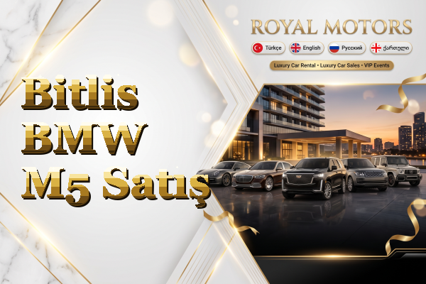 Bitlis BMW M5 Satış