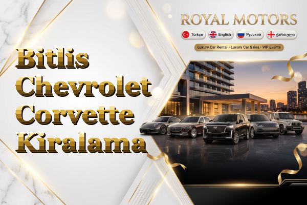 Bitlis Chevrolet Corvette Kiralama