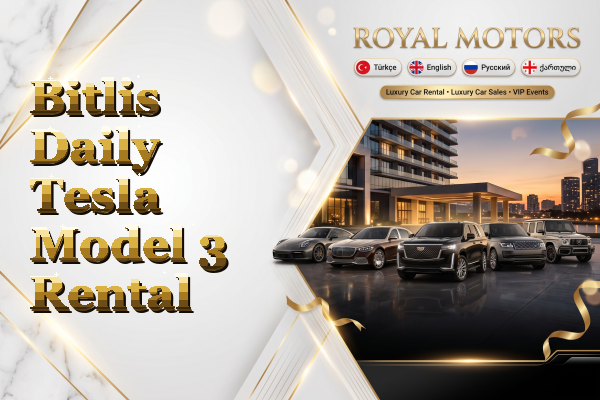 Bitlis Daily Tesla Model 3 Rental