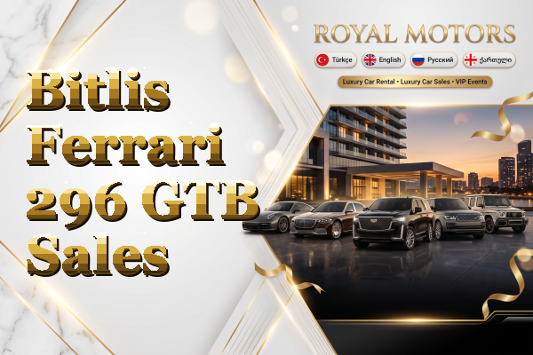 Bitlis Ferrari 296 GTB Sales