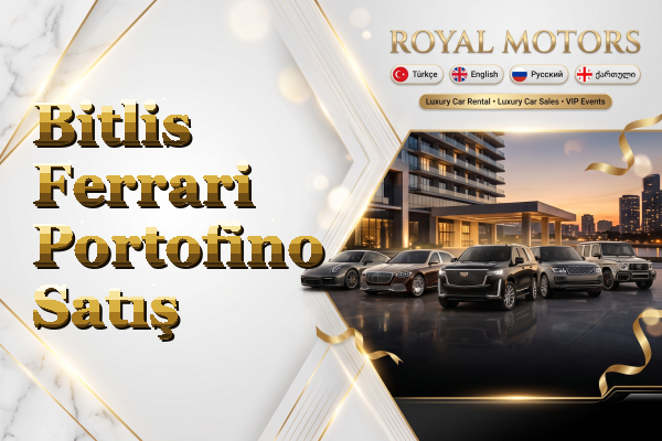 Bitlis Ferrari Portofino Satış