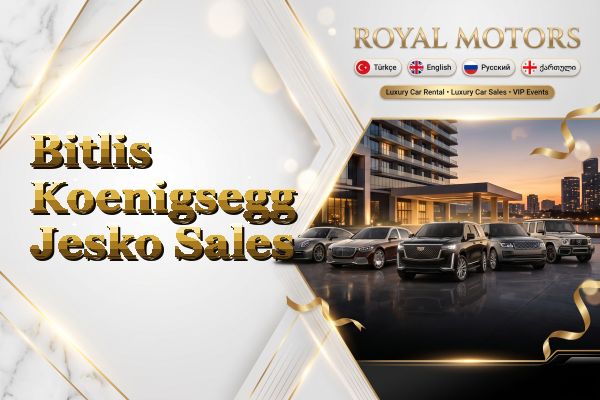 Bitlis Koenigsegg Jesko Sales