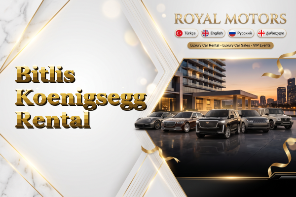 Bitlis Koenigsegg Rental