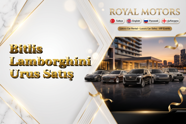 Bitlis Lamborghini Urus Satış